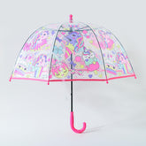 Kuber Industries Kids Umbrella | Umbrella for Rainy Days | Umbrellas for Rain | Umbrella For Travelling-Outdoor Activities | Umbrella for Kids-Boys & Girls | Kids Chhata | RST058A-F | Pink